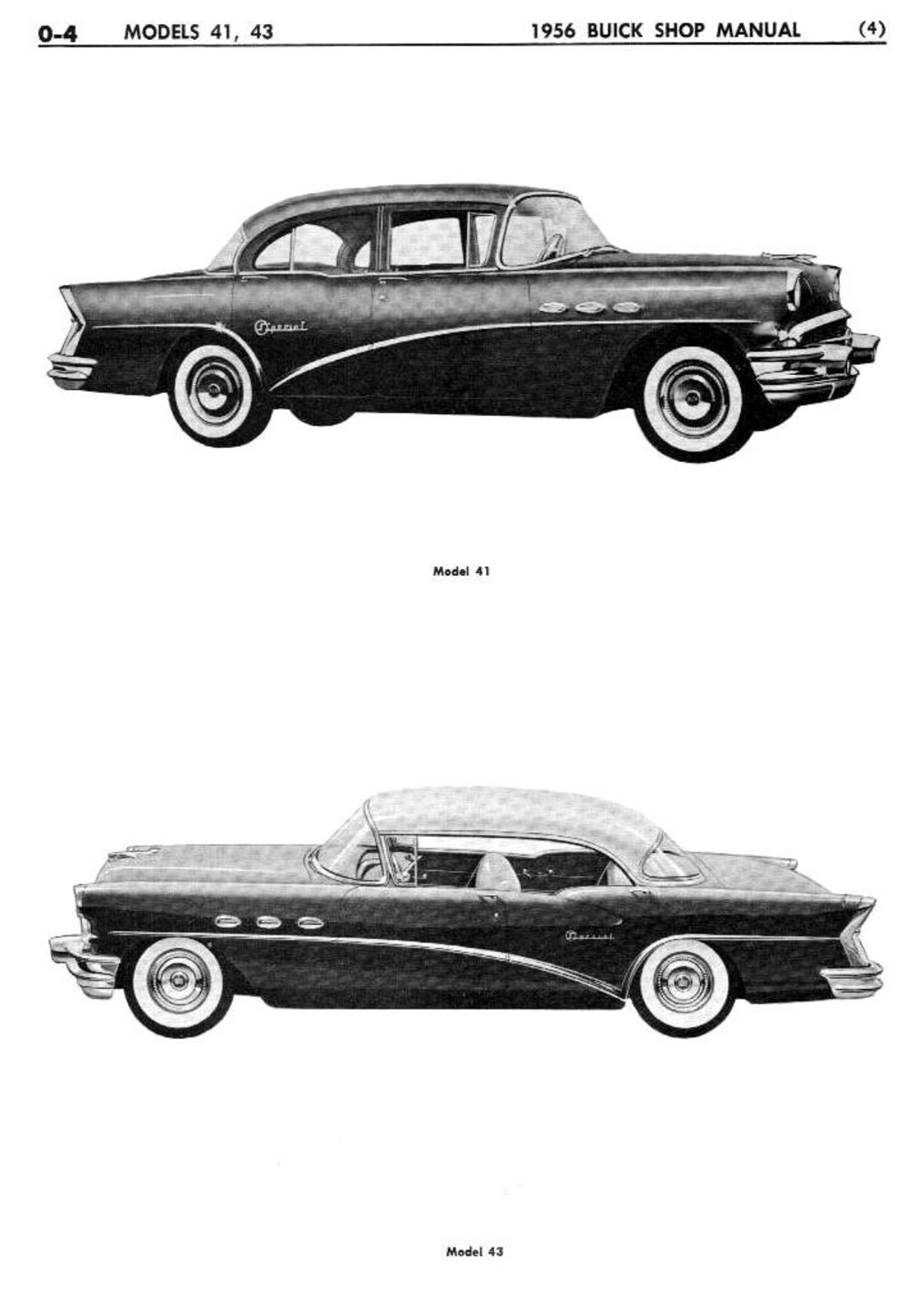 1956 Buick Shop Manual - General Information Page 6 Of 6